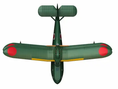 E11A1 Type98 Laura 3D model