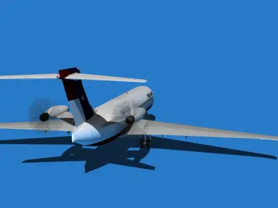 Boeing 7X7-1 Jet Fan V108 3D model