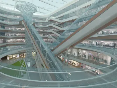 Shopping Mall 3 3D model