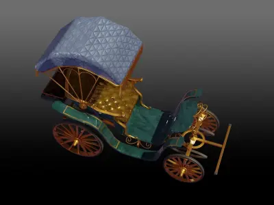 carriage 3D model get