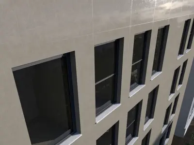 Apartment building 03 3D model