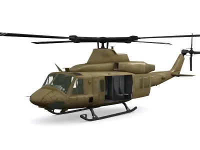 UH 1 Y Venom Low-poly 3D model