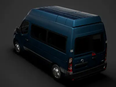 Nissan NV 400 L2H3 Minibus 2020 3D model