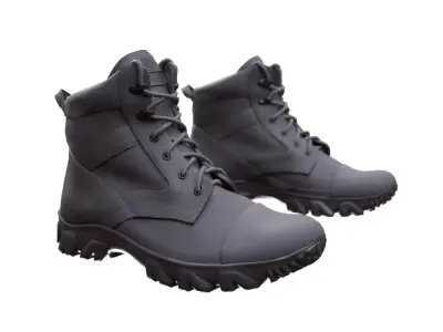 Boots Low-poly 3D model