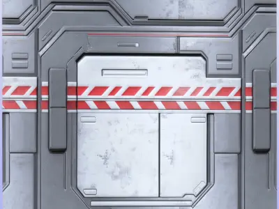 SciFi Seamless Texture Texture 66