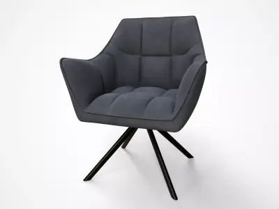 Swivel Chair Thinktank Free low-poly 3D model