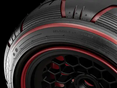 GRIZZLY Concept Tire 3D model