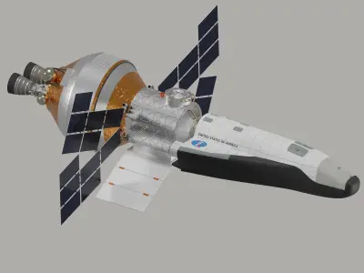 Lockheed Martin Crew Exploration Vehicle 3D model