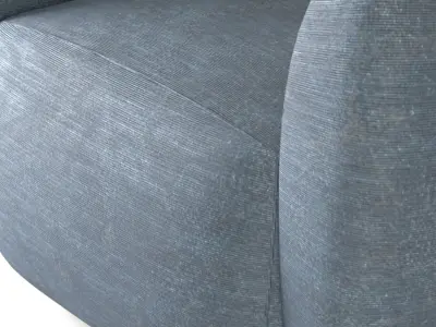 Council Swivel Lounge Chair Free 3D model