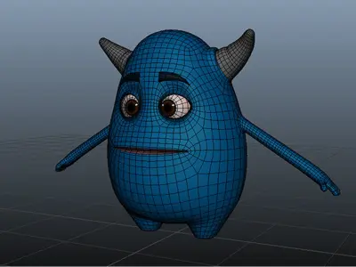 3D Stylized Character Low-poly 3D model