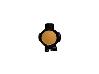 Precision Tactical Rifle Scope 3D model