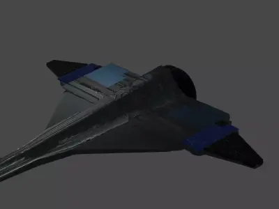  Viper T Tactical Interceptor Jet Low-poly 3D model