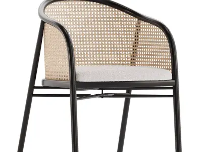 AVE Fauteuil Jaune Cavallo 3D model