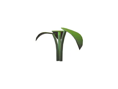 Plant v1 002 Low-poly 3D model