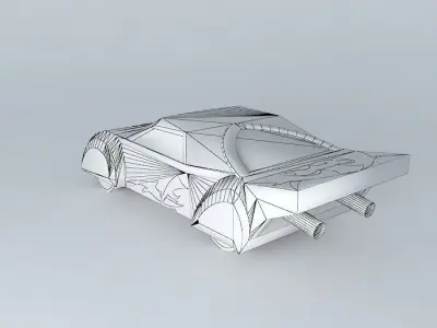 sport car Free 3D model