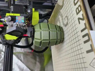 Grenade Storage Container Nade Frag 3D print model