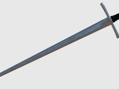 Short Sword - Game Ready Low-poly 3D model