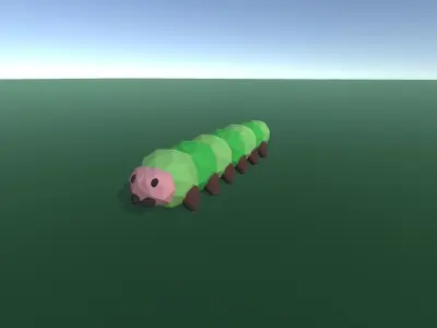 9t5 Low Poly Insects Low-poly 3D model