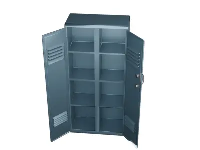 Locker Free 3D model