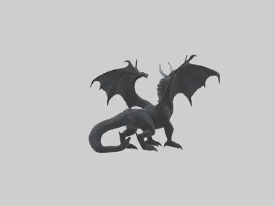 Black Dragon model 3D model