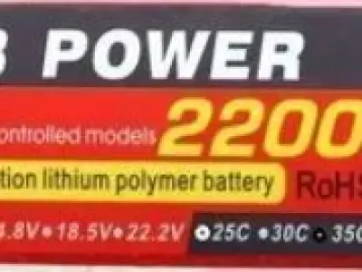 LIPO FPV DRONE BATTERY 3D model