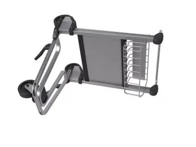 Airport Luggage Trolley 3D model