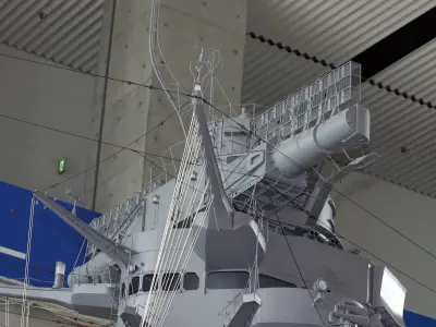 YAMATO 15m range finder scale 1-200 3D print model