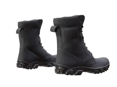 Boots Low-poly 3D model