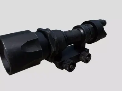 SureFire M951 Flashlight Low-poly 3D model