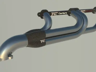 Sport Exhaust manifold 3D model