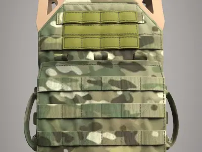 Plate Carrier Vest Crye JPG 2 -MD Project 3D model