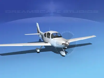 Cirrus SR22 V01 3D model