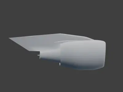 A-320 airbus engines 3D print model