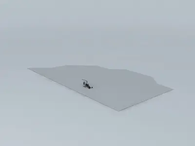 ARGO AIRCRAFTS A 76 Gyroraider floated 3D model