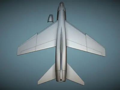 Vought LTV A-7E Corsair II - 3D Printable Model 3D print model
