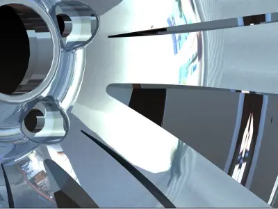 wheel mk Free 3D model