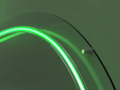 Dinosaur - Neon Sign 3D model