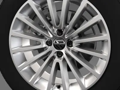 Volkswagen Up wheel 2017 3D model