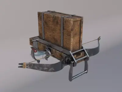 Berserker Crossbow 3D Model Low-poly 3D model