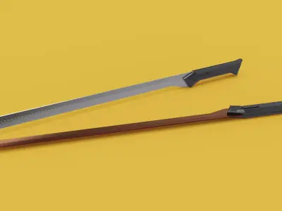 Sword 3D model