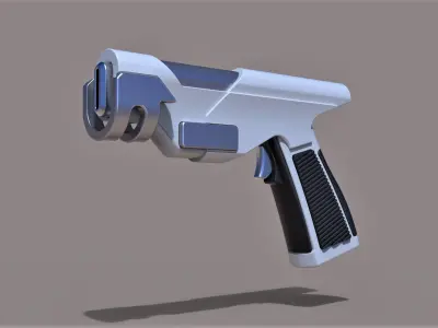Gun PM-32 from The Orville 3D model