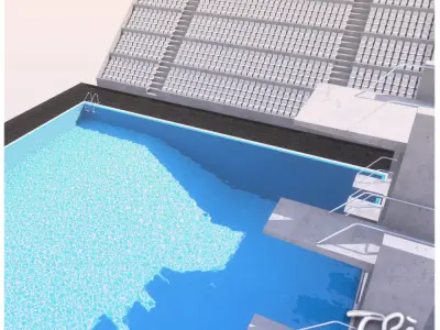 DIVING POOL 3D model
