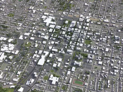 Springfield Low-poly 3D model