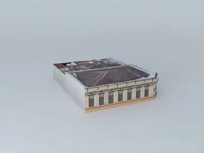 Banco de la Nacion Argentina Free 3D model