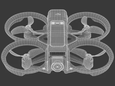 DJI Avata 2 FPV Drone 3D model