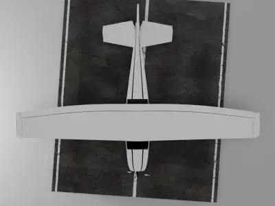 Cessna 172 Skyhawk 3D model