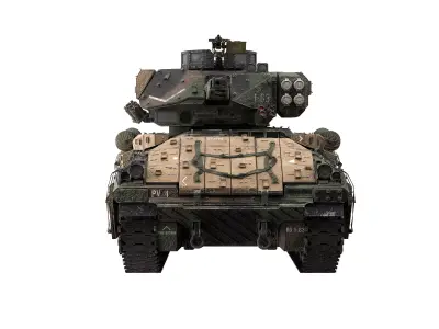 M2A4 Bradley Western 3D model