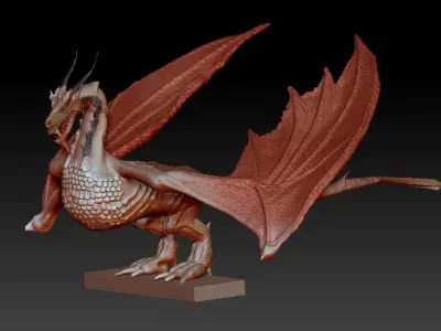 Dragon house 3D model