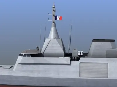 Gowind 2500 Frigate 3D model