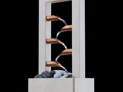 Decorative Fountain For Home and Garden 3D model